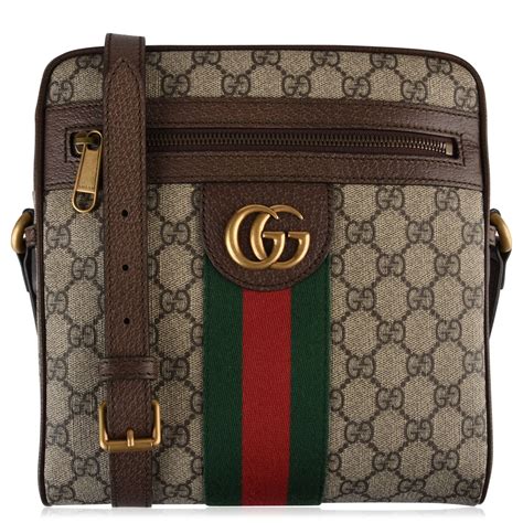 small messenger bag gucci|gucci unisex messenger bag.